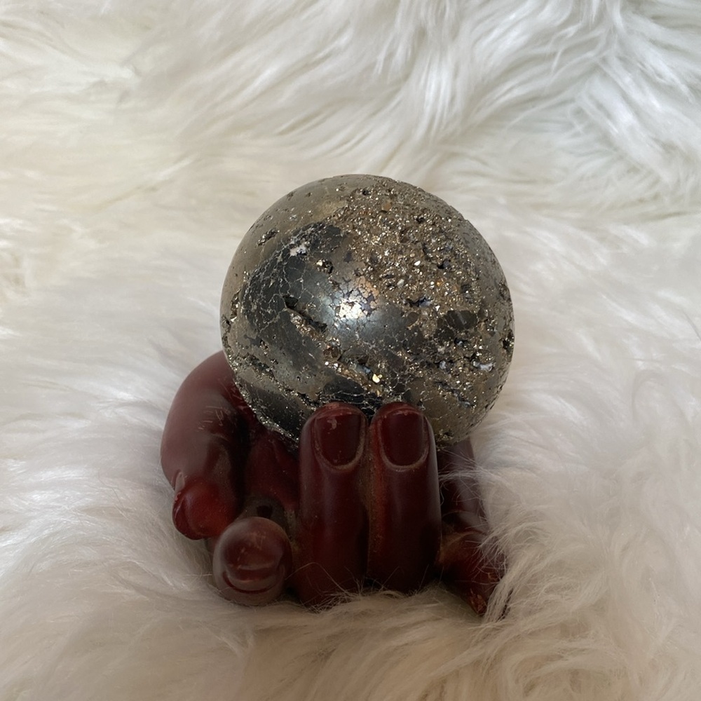 Pyrite sphere - Picture 4 of 6